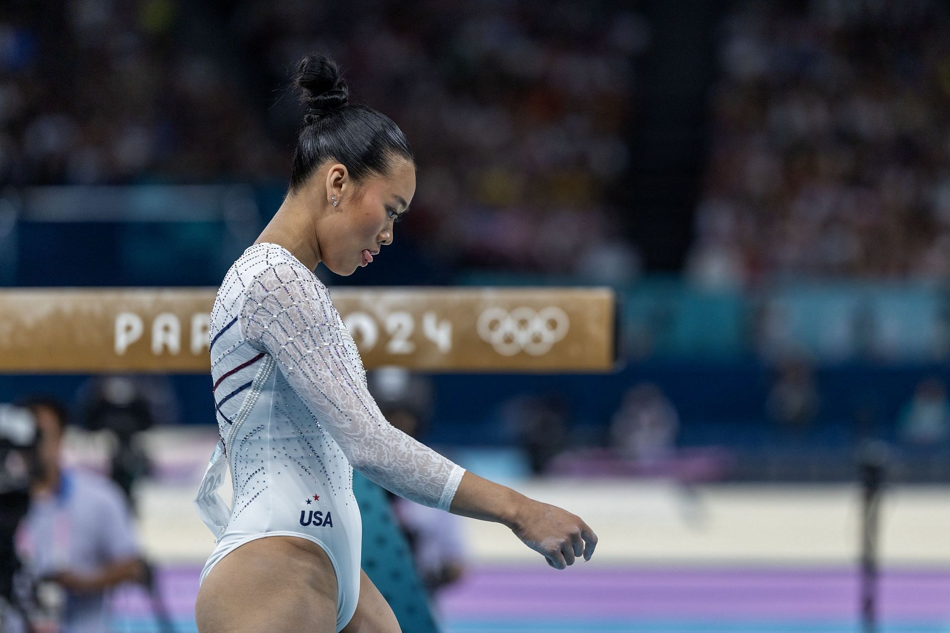 Suni Lee at Paris 2024 - Source: Getty